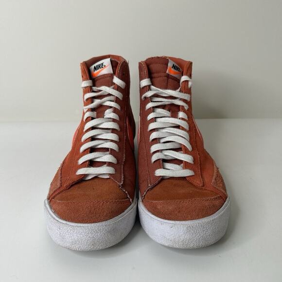 Nike Blazer Mid '77 Vintage Suede Mix Mantra Orange Men's 12 Shoes CZ4609-800 - Picture 5 of 10